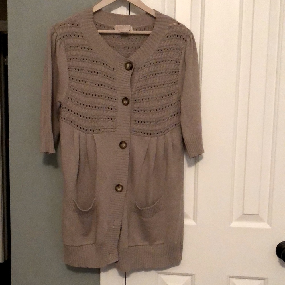 Michael kors mid length cardigan